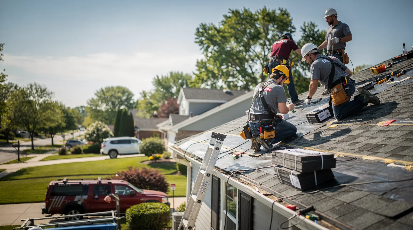 Roof Repair in Rolling Meadows, IL around you